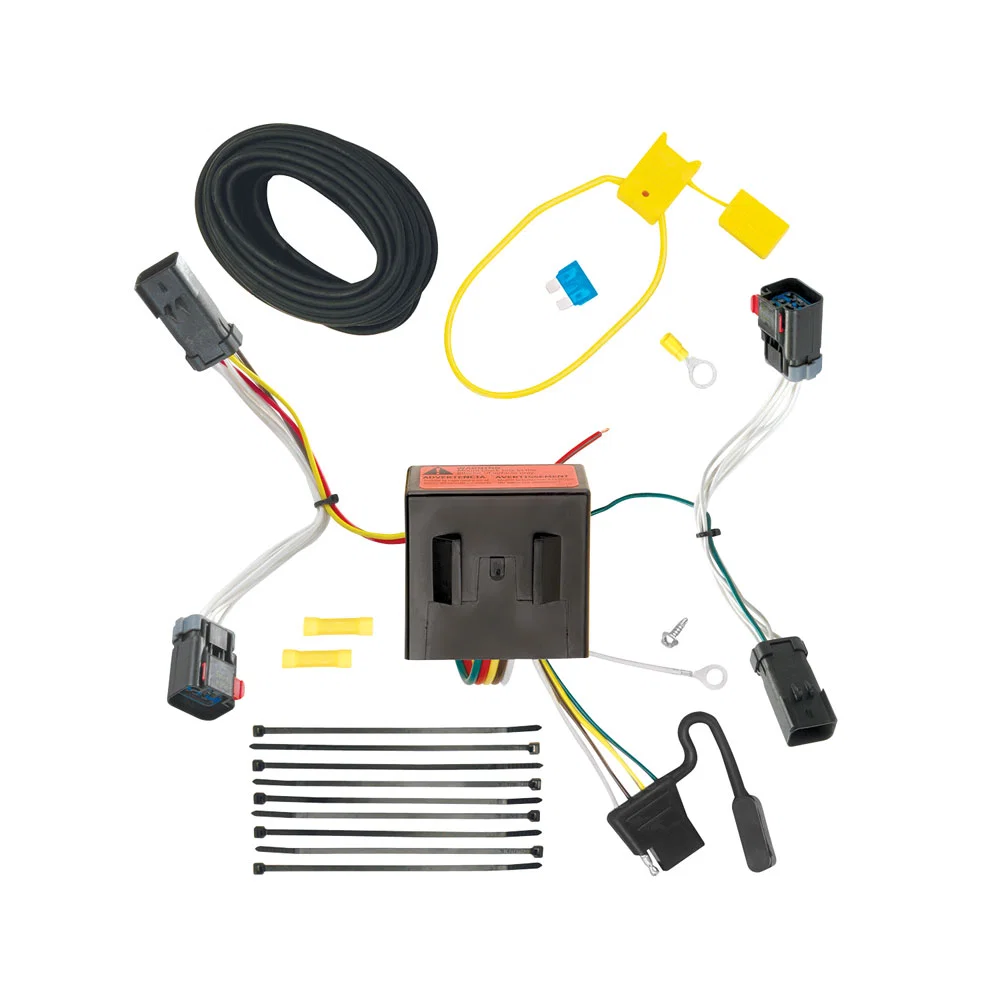 118539 – TEKONSHA Trailer Wiring Connector, 4-Way Flat Replacement For OEM Wiring Harness